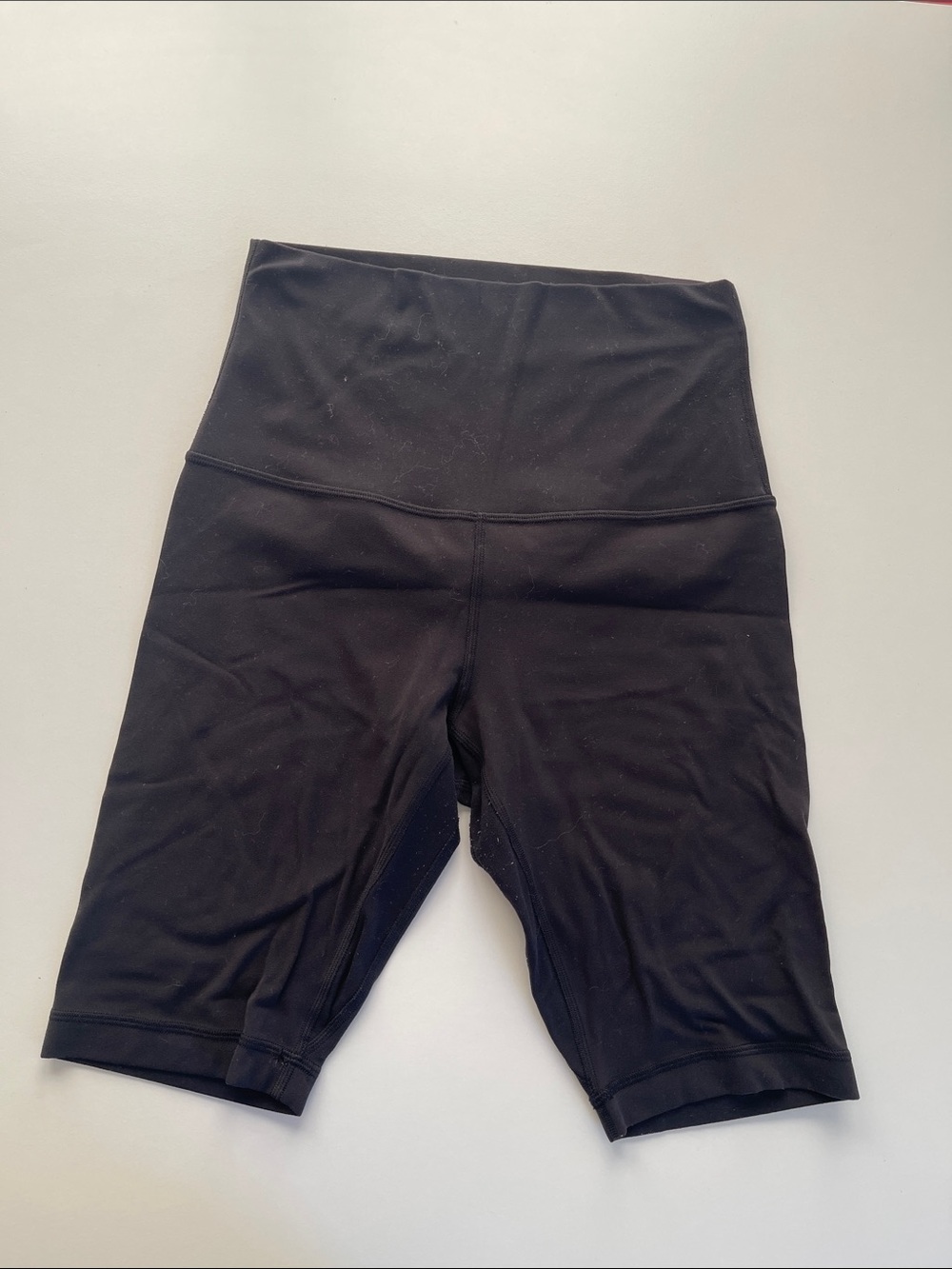 Lululemon High-Waist Black Women's Bike Shorts